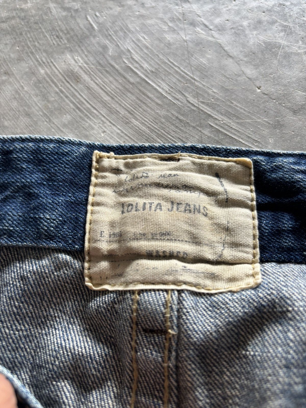 Japanese Brand y2k rusty lolita union jack japanese jeans distressed style Size US 32 / EU 48 - 5 Thumbnail