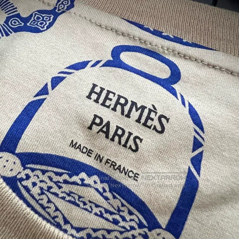 Hermes Hermes Horse Stirrup Fantasy short sleeve dress Size S / US 4 / IT 40 - 2 Thumbnail