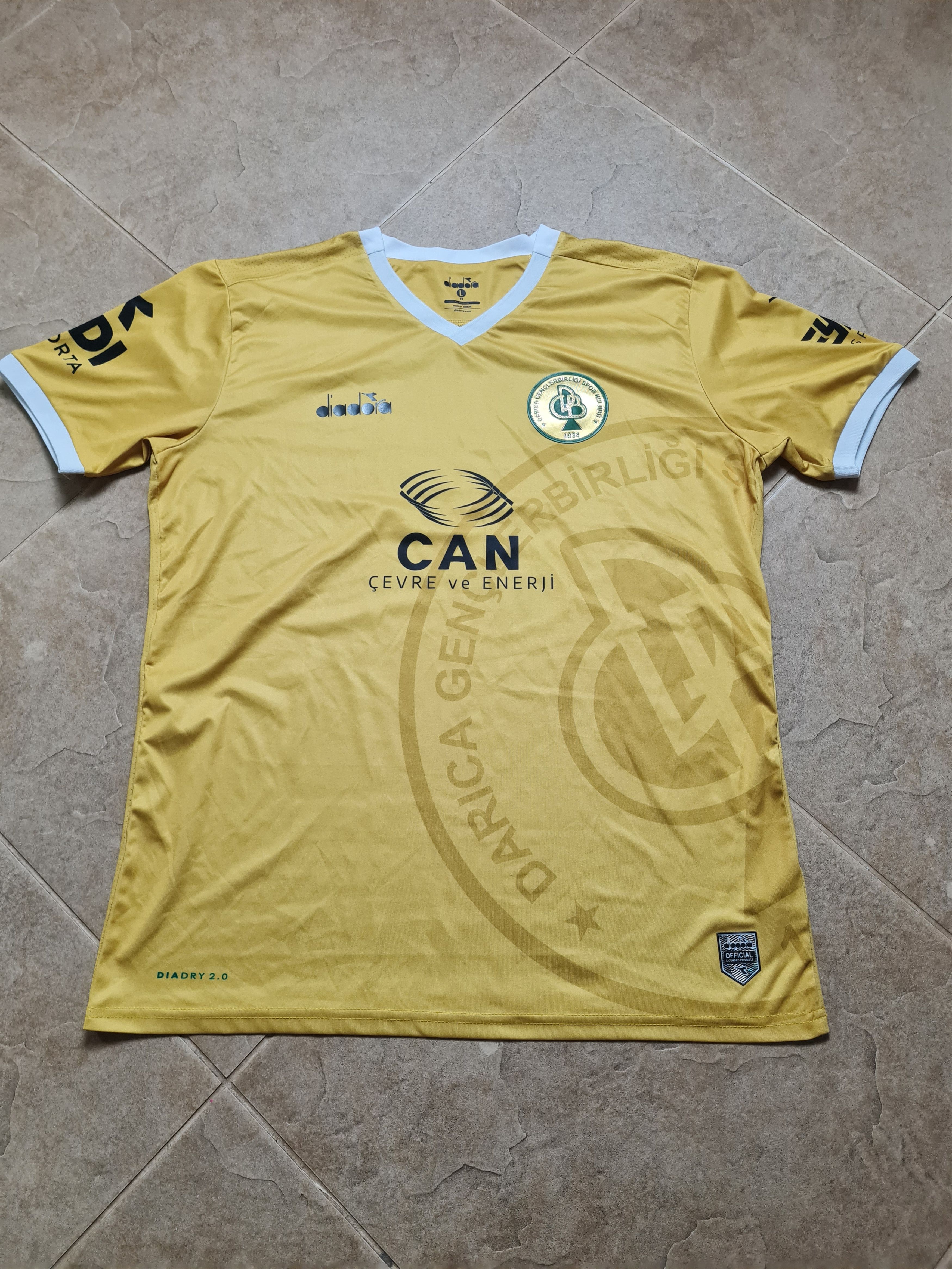 Diadora Football Jersey Diadora Darica Genclerbirligi 2021 Away Size US L / EU 52-54 / 3 - 5 Thumbnail