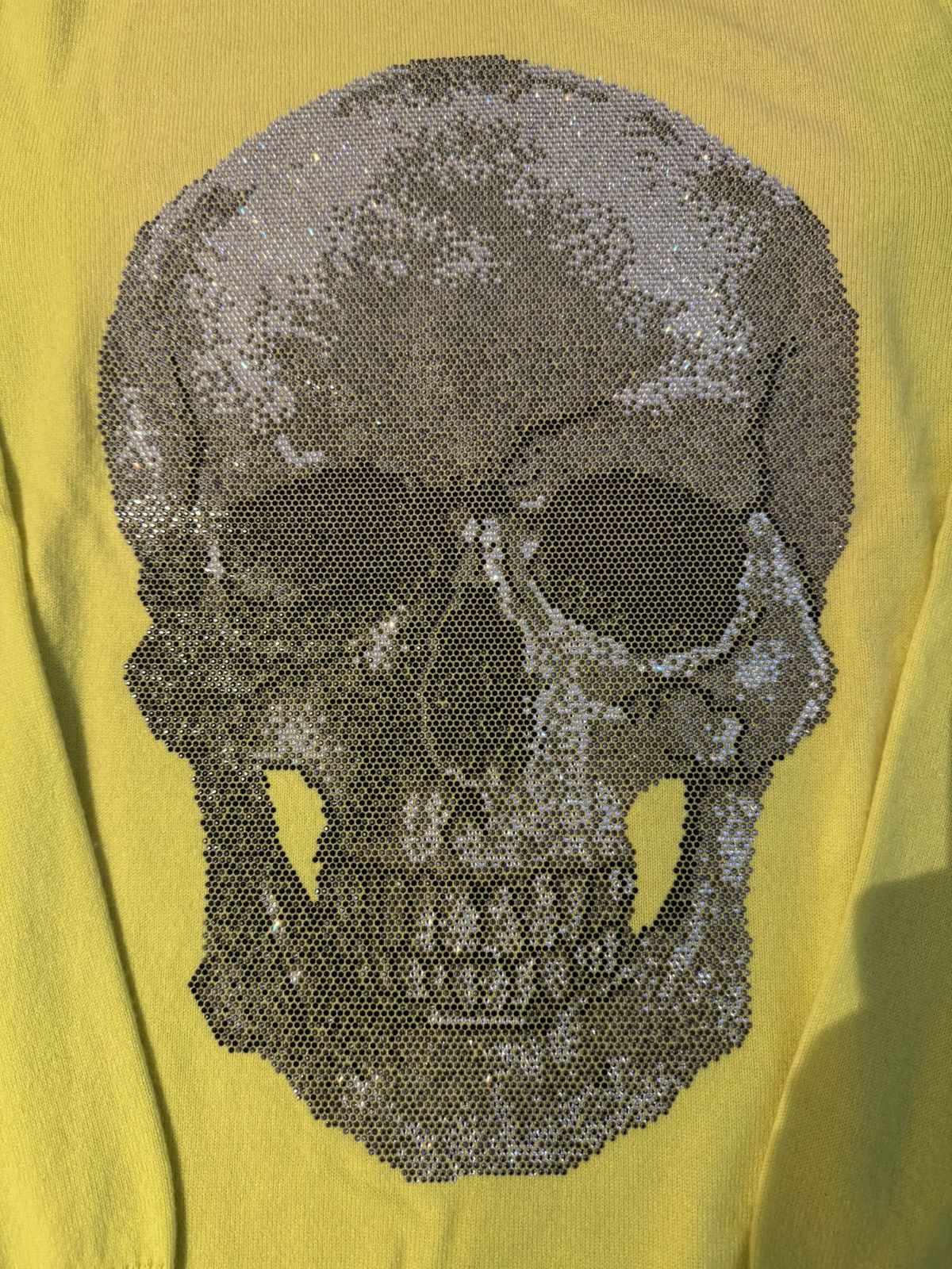 Philipp Plein 100% cashmere crystal scull pullover Size US L / EU 52-54 / 3 - 2 Thumbnail