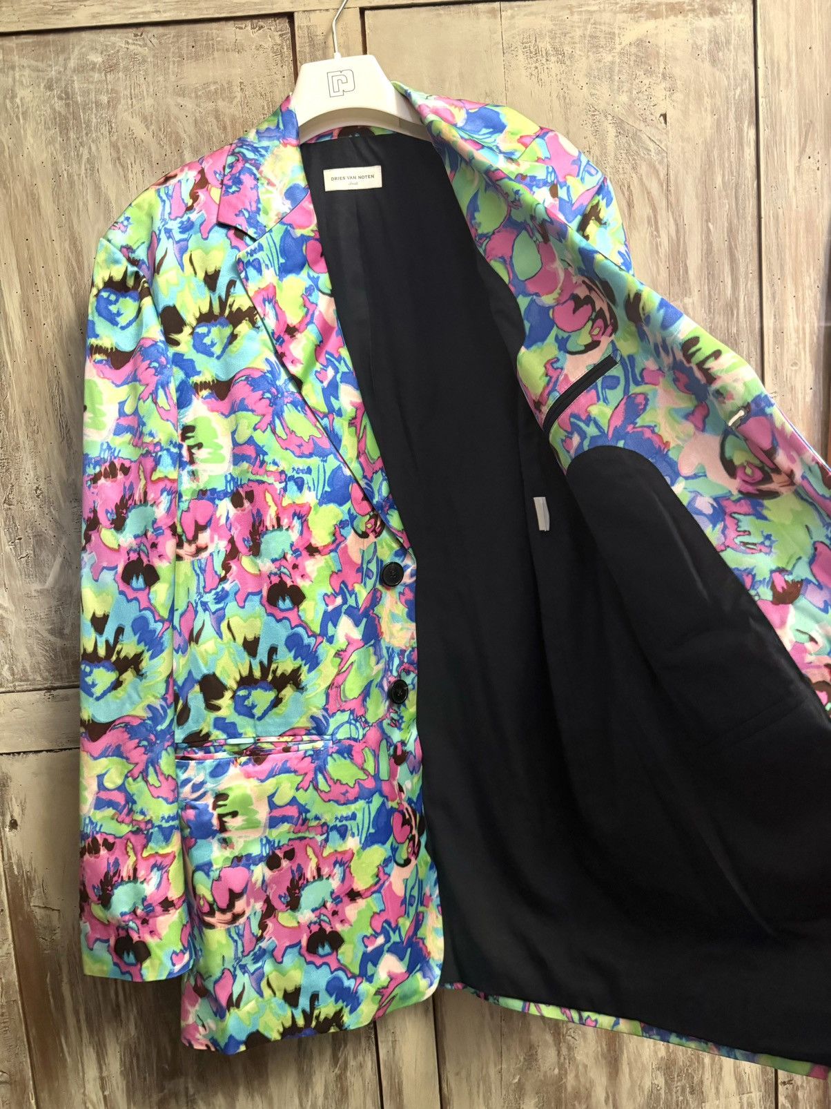 Dries Van Noten dries van noten ss 2020 OVS blazer jacket print S Size US S / EU 44-46 / 1 - 6 Thumbnail