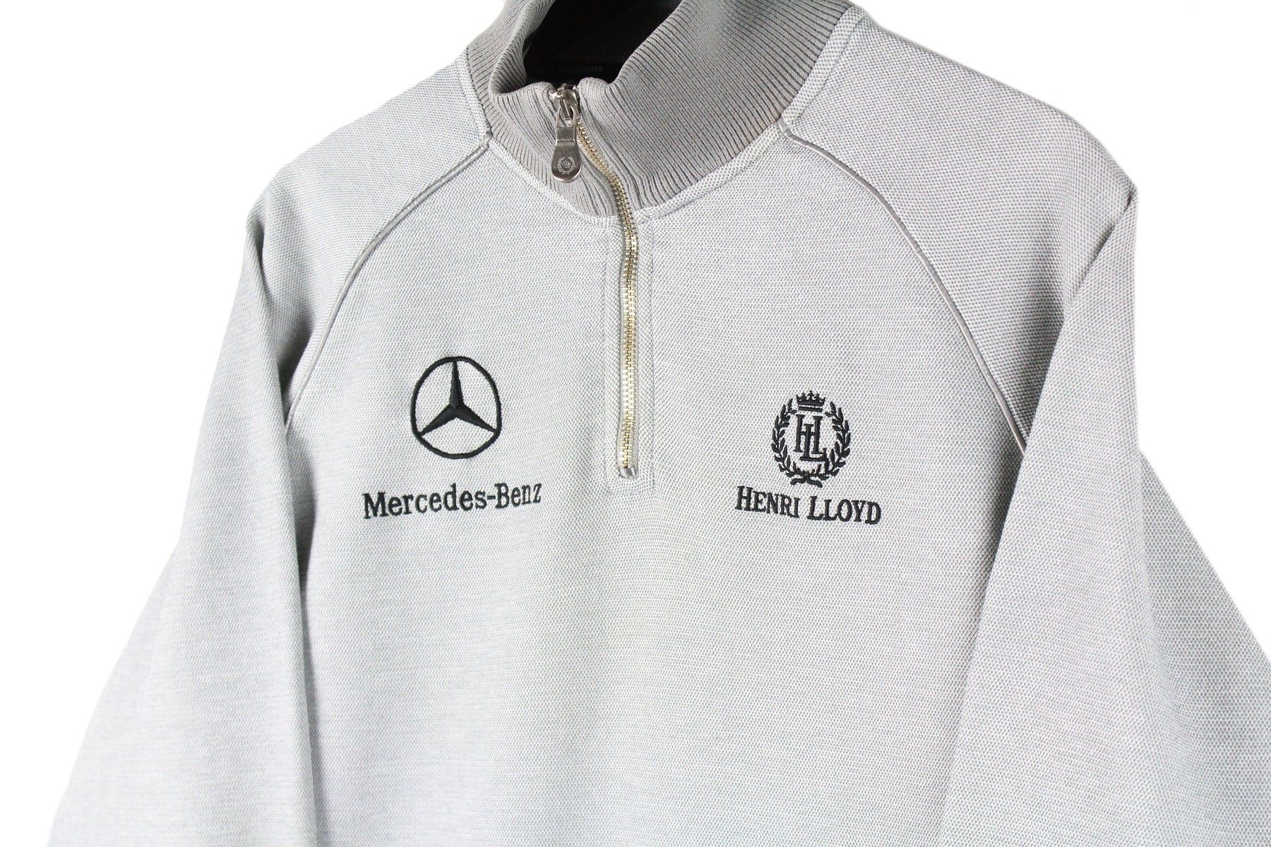 Henri Lloyd Mercedes-Benz x Henri Lloyd Sweatshirt 1/4 Zip Large Size US L / EU 52-54 / 3 - 3 Thumbnail