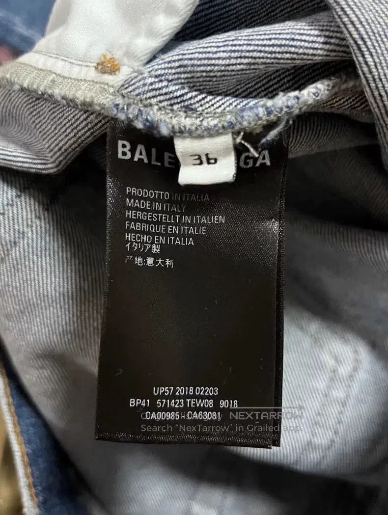 Balenciaga Balenciaga Distressed denim pants Size US 36 / EU 52 - 4 Thumbnail