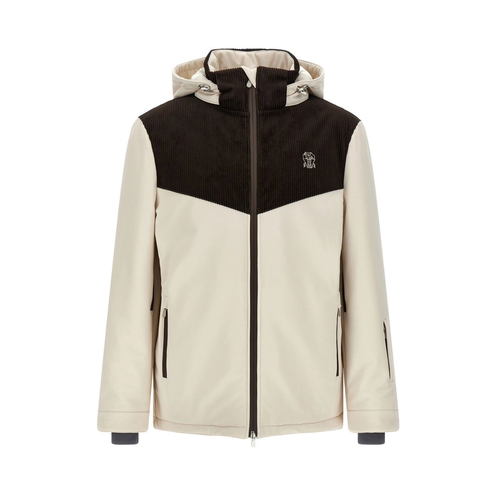 Brunello Cucinelli BRUNELLO CUCINELLI White Ski Jacket New & Authentic (Men's s Size US M / EU 48-50 / 2 - 1 Thumbnail