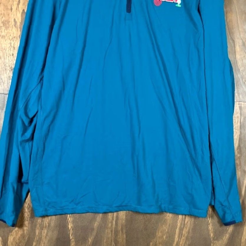 Vintage Greyson Sweatshirt Mens 2XL Blue 1/4 Zip Pullover Athletic Performance Golf Size US XXL / EU 58 / 5 - 3 Thumbnail