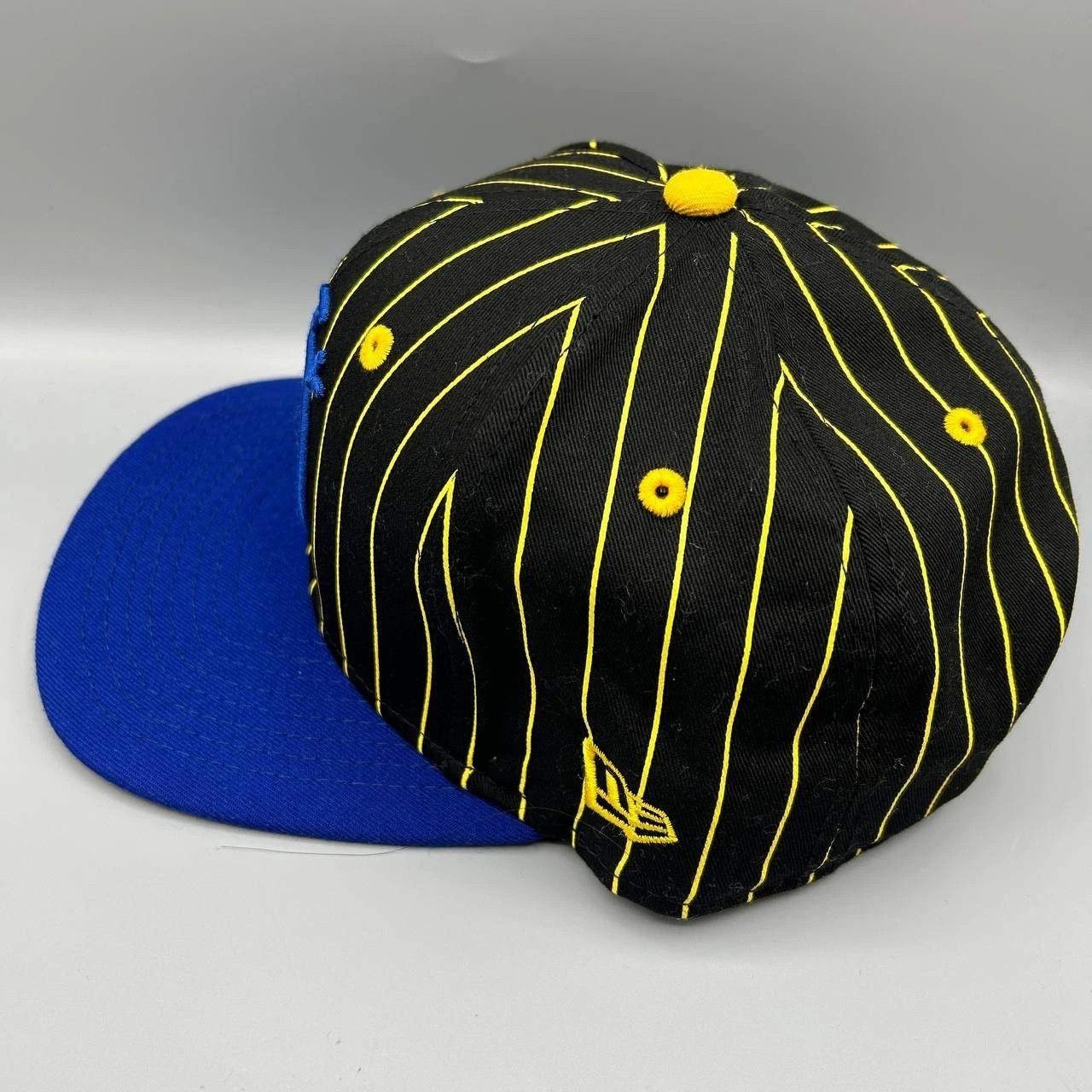 New Era Golden State Warriors GSW Hat Men Pinstripes SnapBack Cotton Size ONE SIZE - 7 Thumbnail