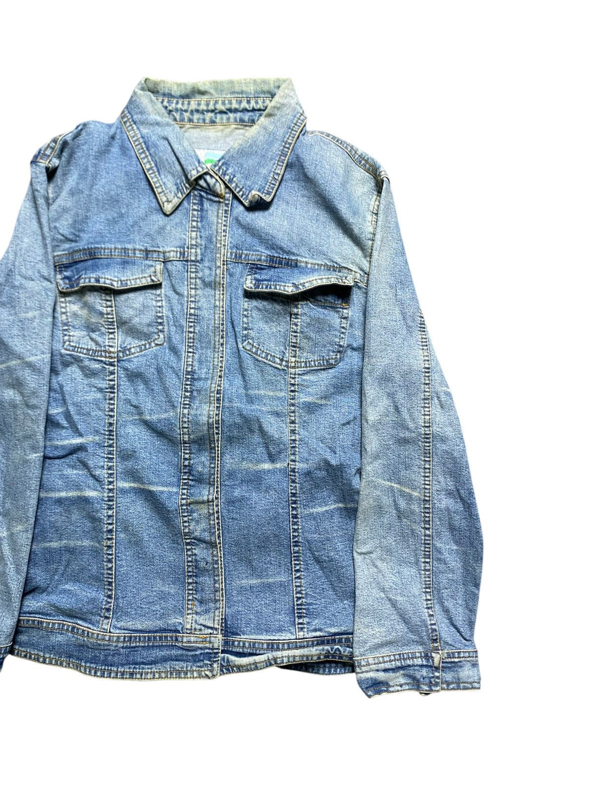 Vintage VINTAGE DENIM JACKET ONDE DE FORME Size US XS / EU 42 / 0 - 3 Thumbnail