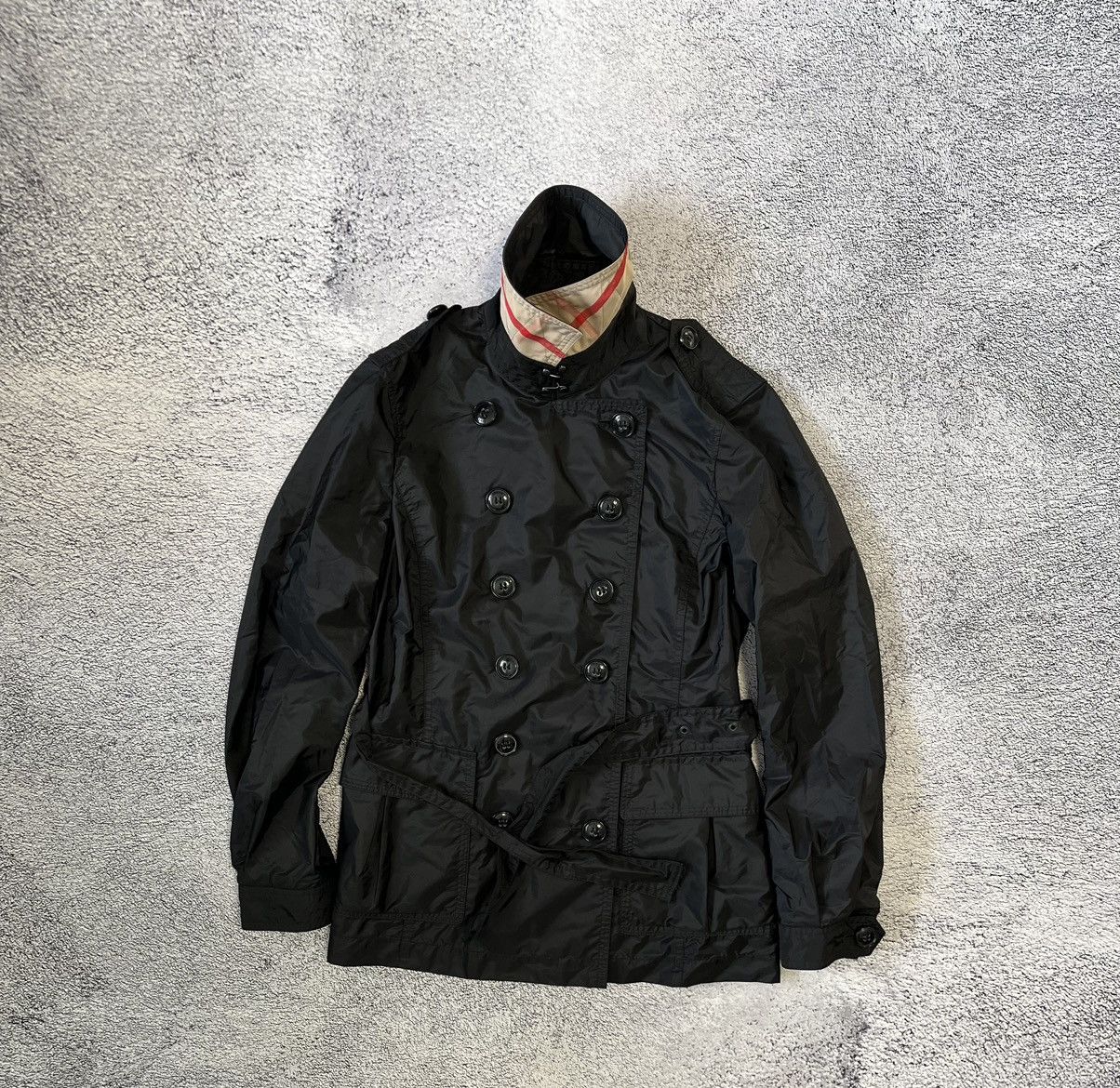 Burberry × Burberry Prorsum Burberry Brit Women Jacket Light Windbreaker Nylon Black Size S / US 4 / IT 40 - 5 Thumbnail