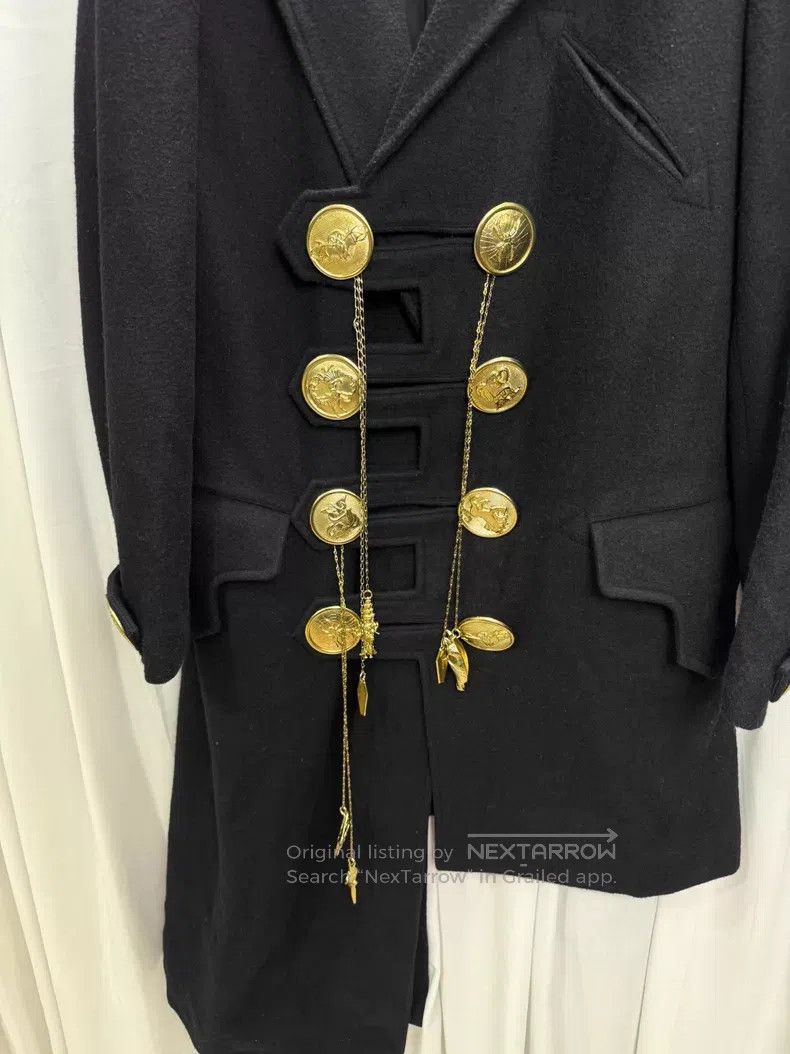 Yohji Yamamoto Yohji Yamamoto Golden button coat 19AW| Size US M / EU 48-50 / 2 - 2 Thumbnail