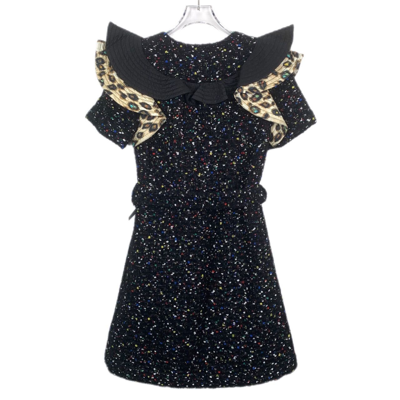 Louis Vuitton Louis Vuitton Ruffle Dress (Size XXS) Size XXS / US 00 / IT 34 - 7 Thumbnail