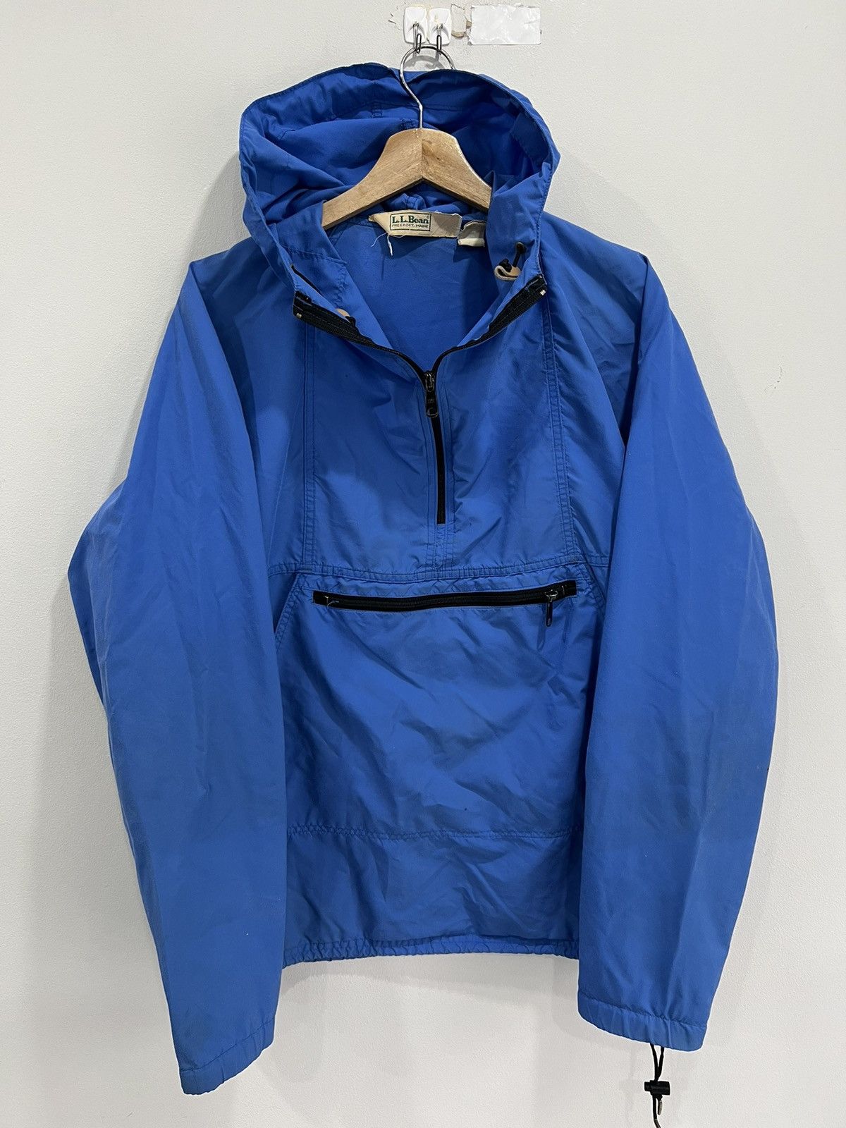 L.L. Bean Vintage LL Bean Windbreaker Pullover Jacket quarter zip Size US L / EU 52-54 / 3 - 1 Thumbnail