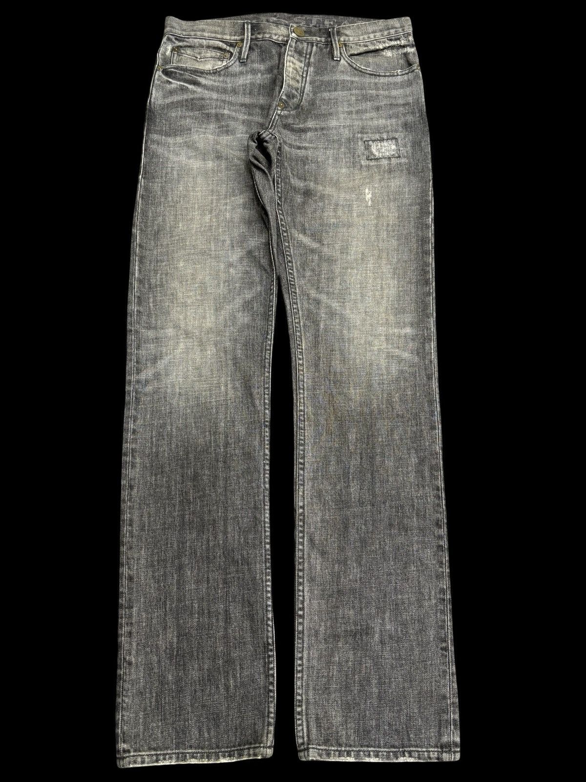 Burberry Statement Denim💥BURBERRY Patchwork Distressed Denim F568 Size US 31 - 1 Thumbnail
