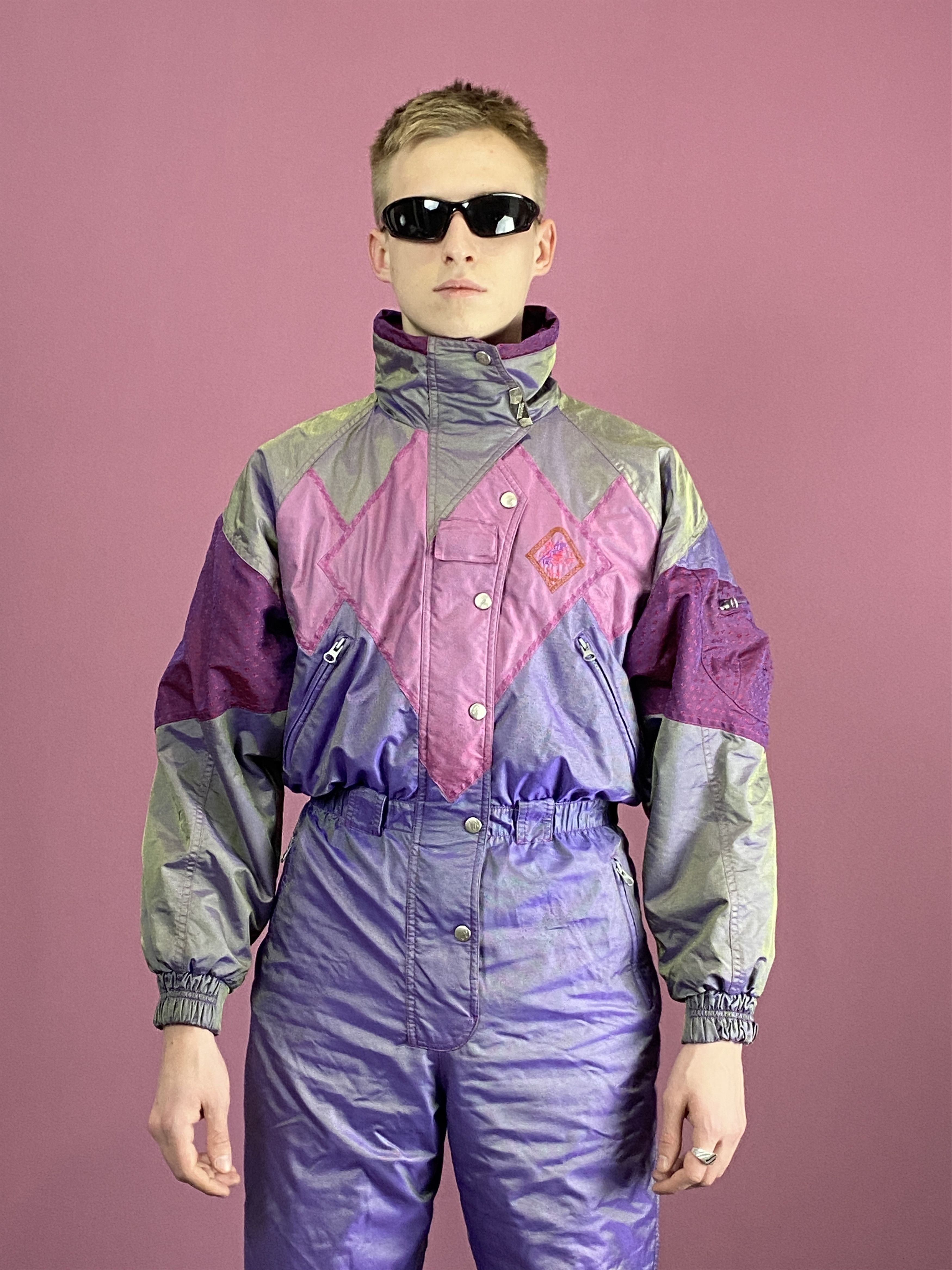 Vintage 90s Vintage Men's One Piece Ski Suit - S Size US S / EU 44-46 / 1 - 5 Thumbnail