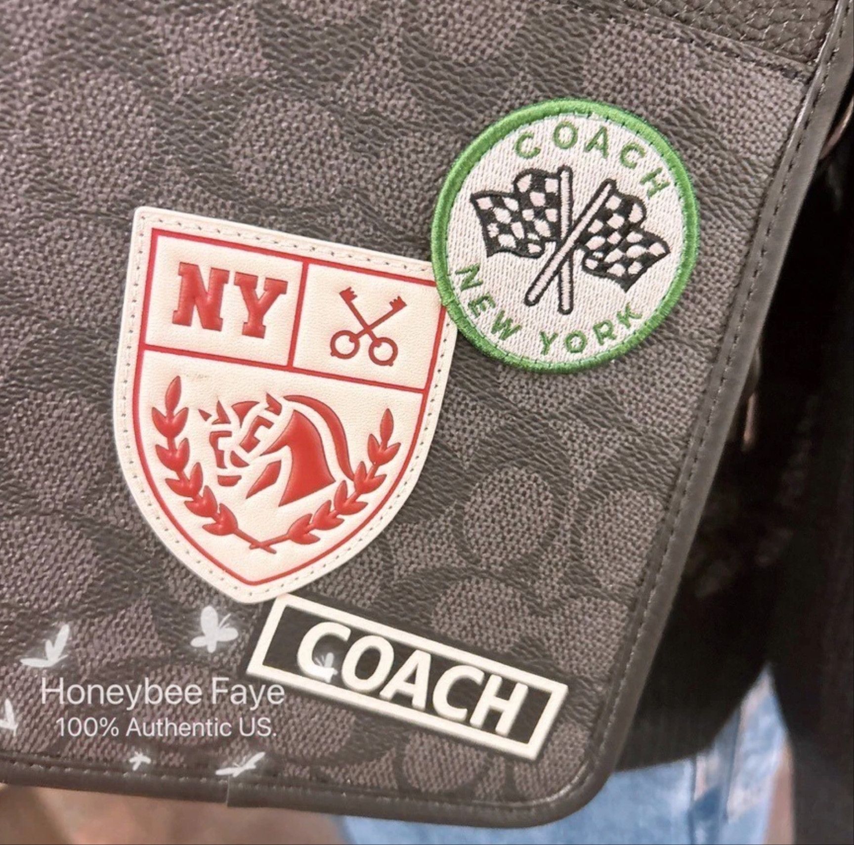 Coach Sullivan Crossbody Bag In Signature Canvas Patches CAT79 Size ONE SIZE - 5 Thumbnail