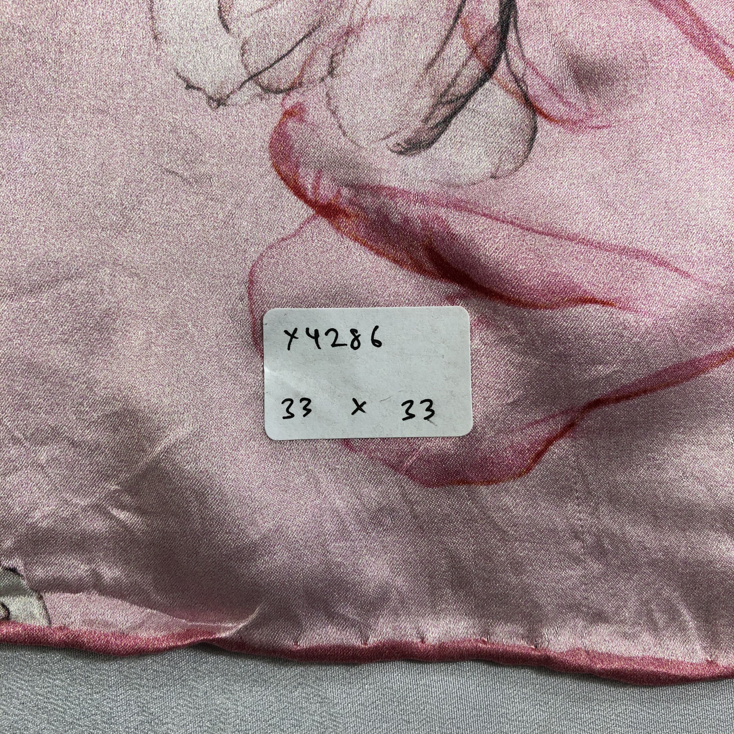 Vintage Vintage Silk Scarf Size ONE SIZE - 7 Thumbnail