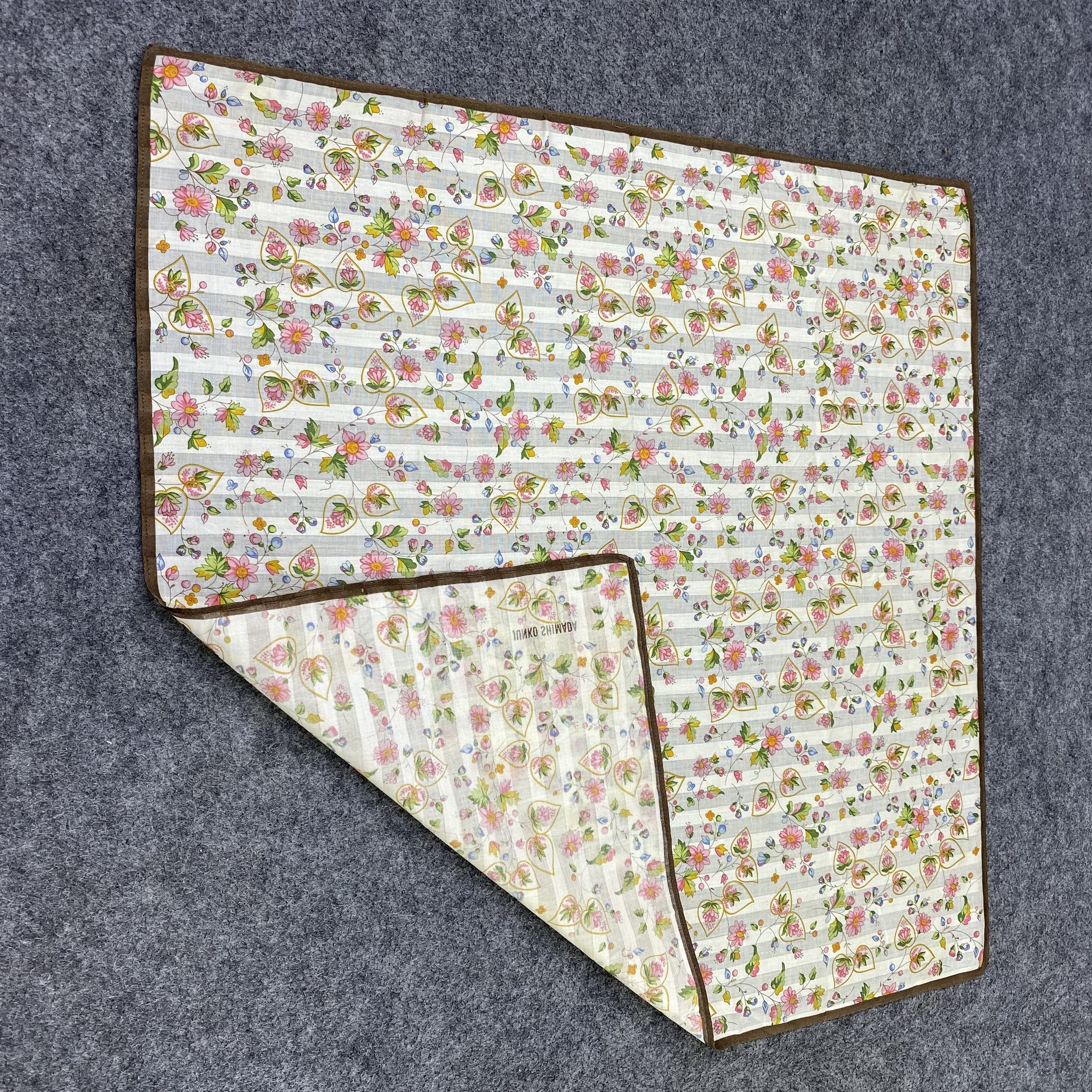 Japanese Brand Junko Shimada Handkerchief Neckerchief Bandana-B2052 Size ONE SIZE - 5 Thumbnail