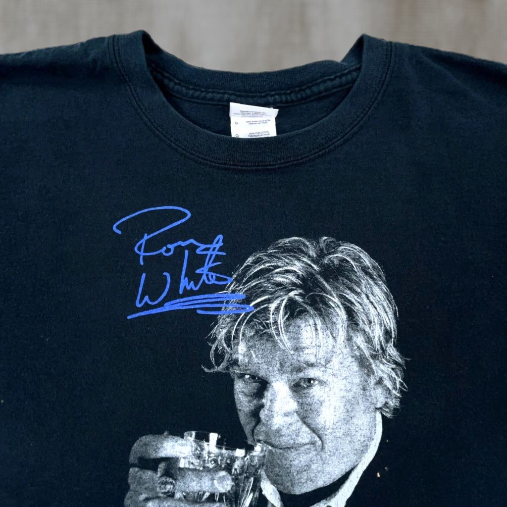 Gildan VINTAGE Ron White Shirt Men L Black Tee Comedy Tour 2008 Y2K Comedian 2000s Size US L / EU 52-54 / 3 - 1 Thumbnail