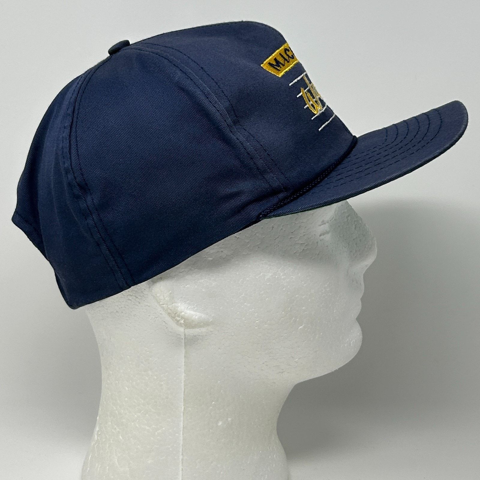 Vintage Vintage 90s Michigan Wolverines Cap Baseball Hat University Size ONE SIZE - 7 Thumbnail
