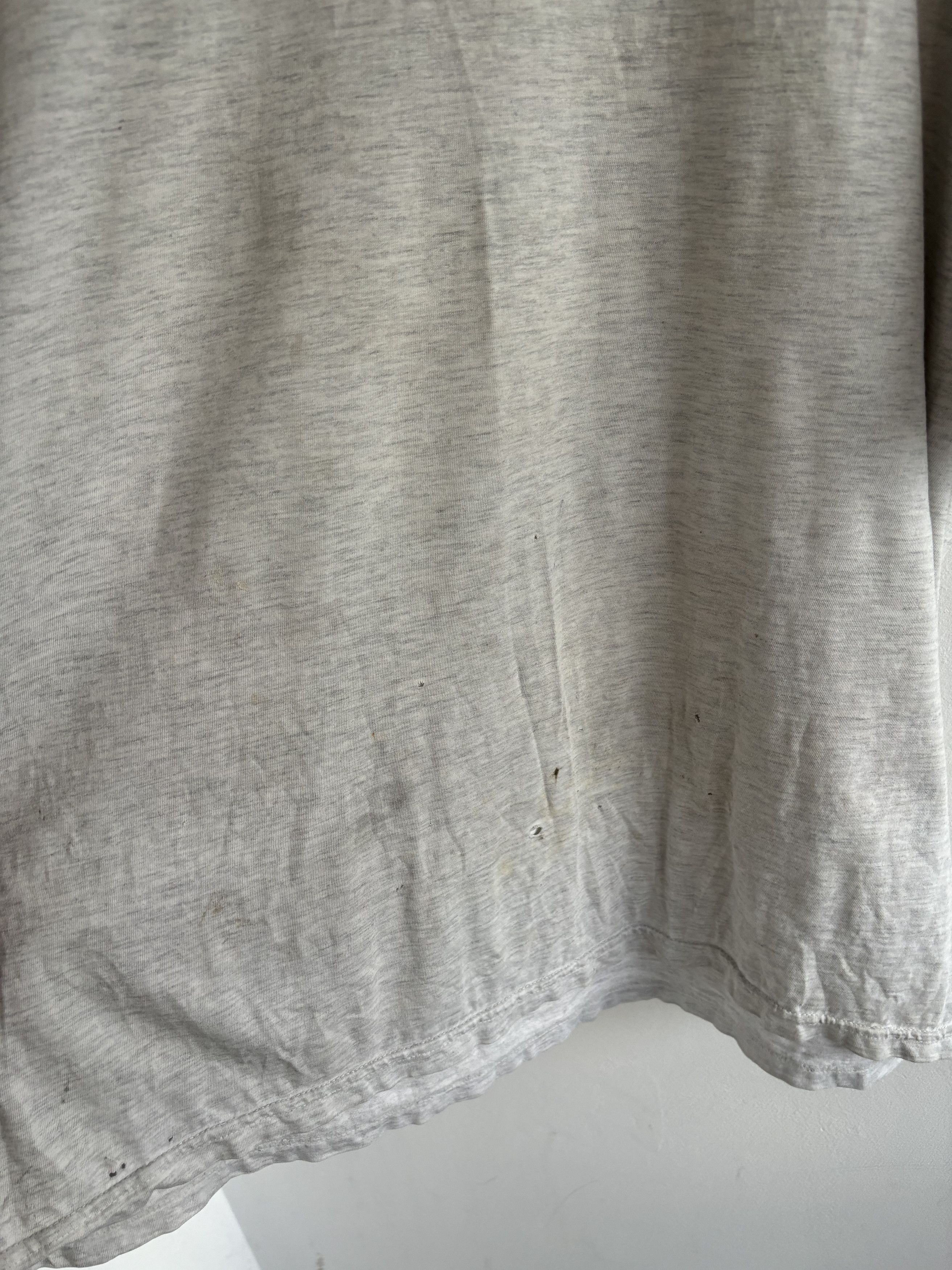 Jerzees × Vintage Vintage Trashed Blank Tee Size US XL / EU 56 / 4 - 6 Thumbnail