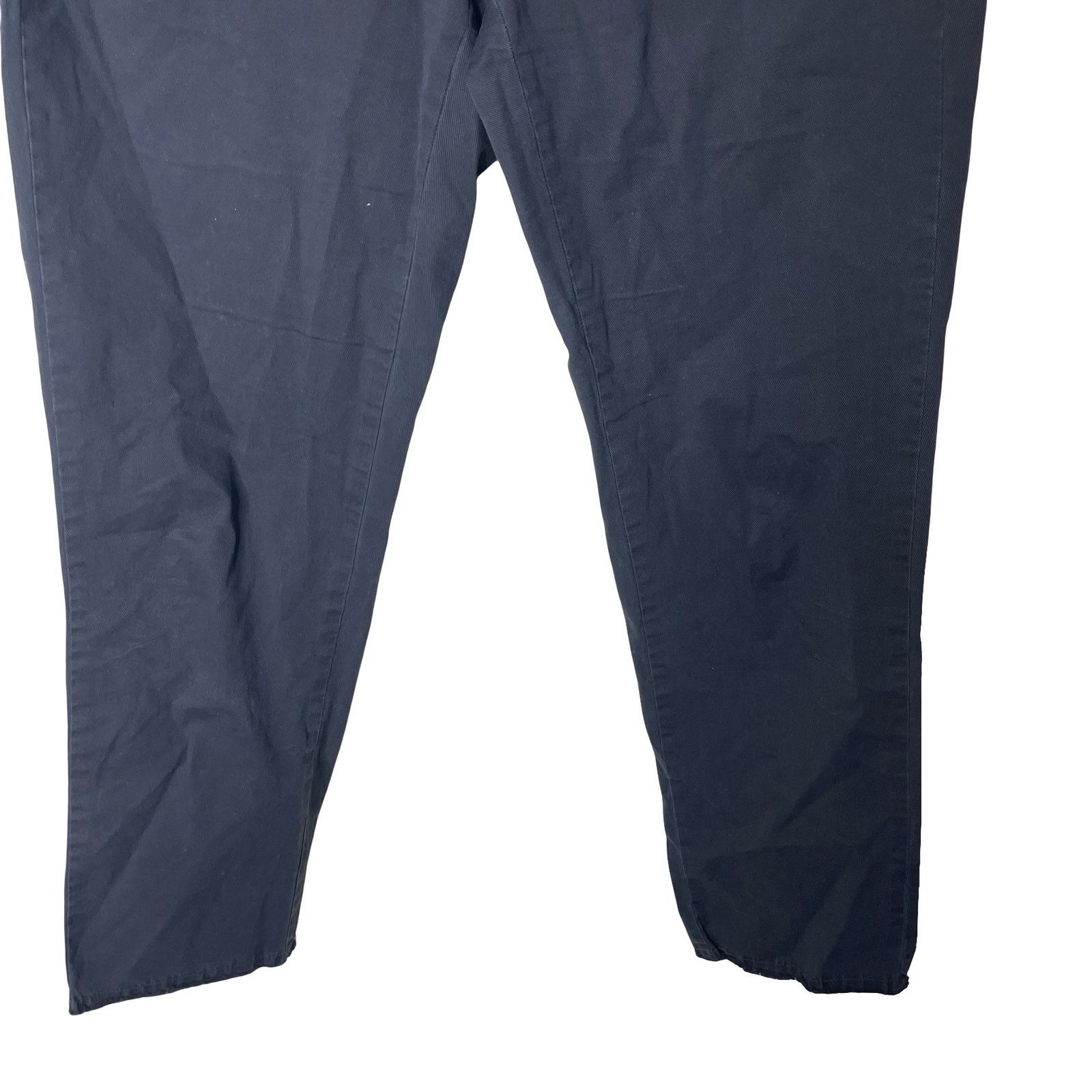 Nili Lotan Nili Lotan 111/88 faded black tomboy straight cropped pants Size 27" / US 4 / IT 40 - 4 Thumbnail