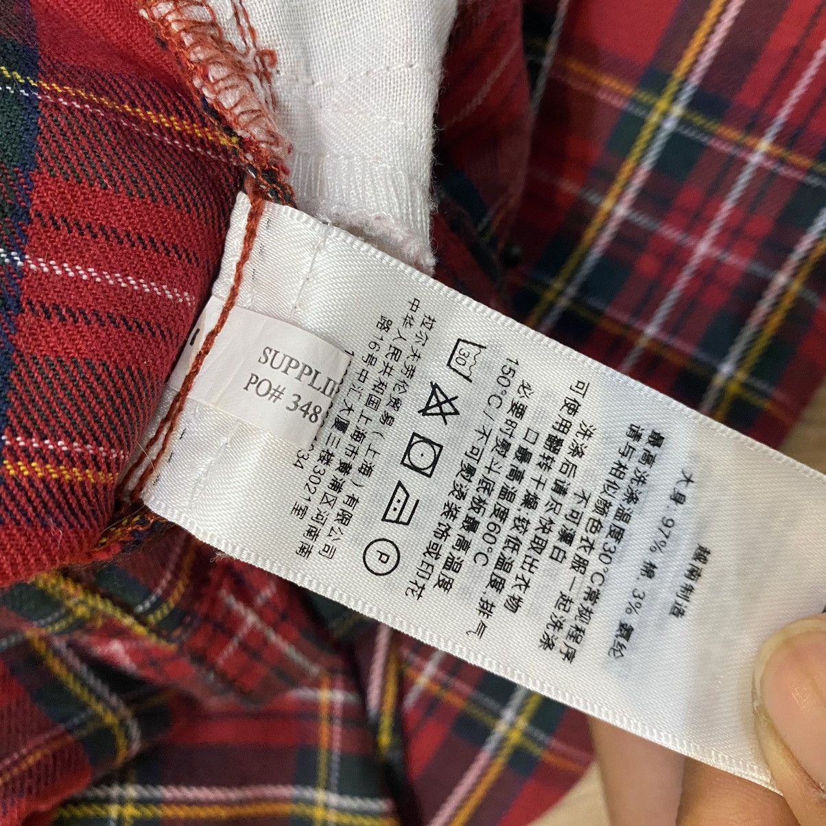 Denim & Supply Ralph Lauren 2000s - Denim & Suplay RALPH LAUREN Tartan Pants Size US 26 / EU 42 - 10 Thumbnail
