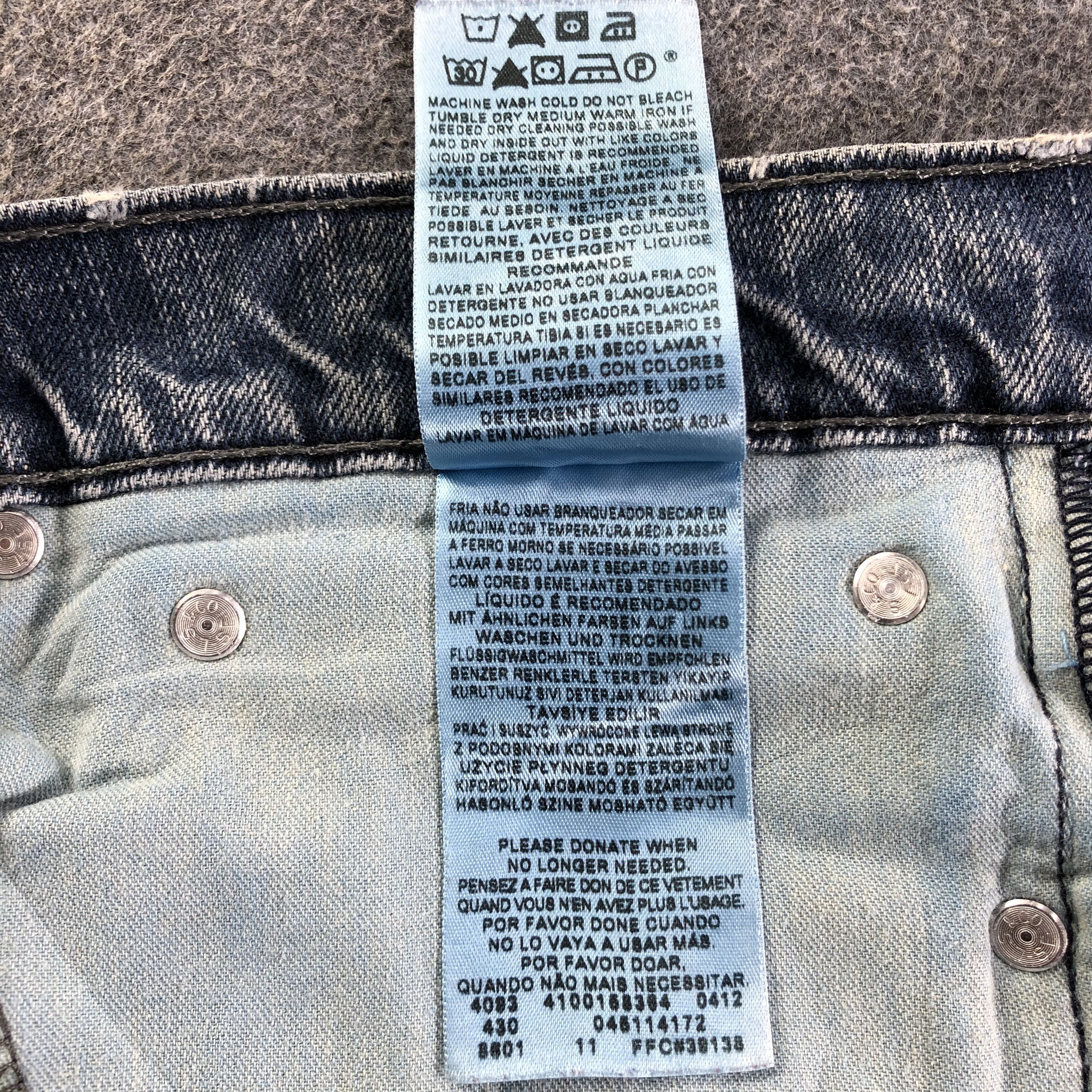 Levi's Vintage Levis 511 Jeans-J3143 Size US 36 / EU 52 - 11 Thumbnail
