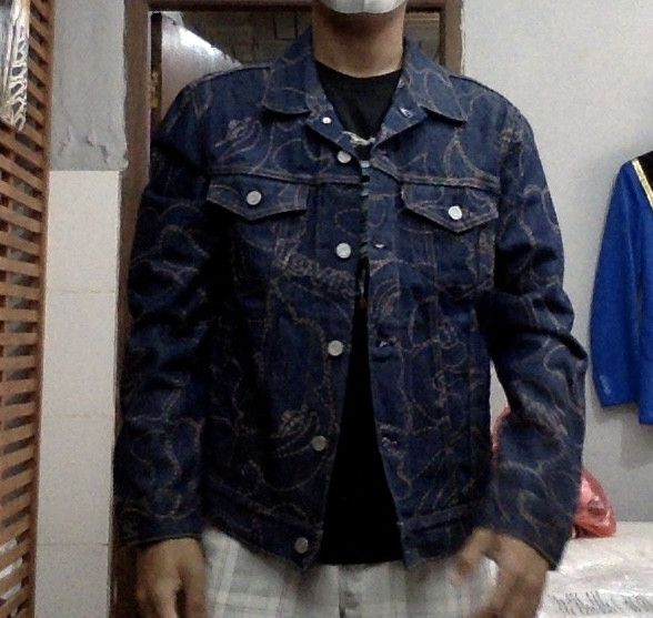 Bape × Levi's BAPE x LEVI’S SPLIT TRUCKER JACKET Size US S / EU 44-46 / 1 - 13 Thumbnail