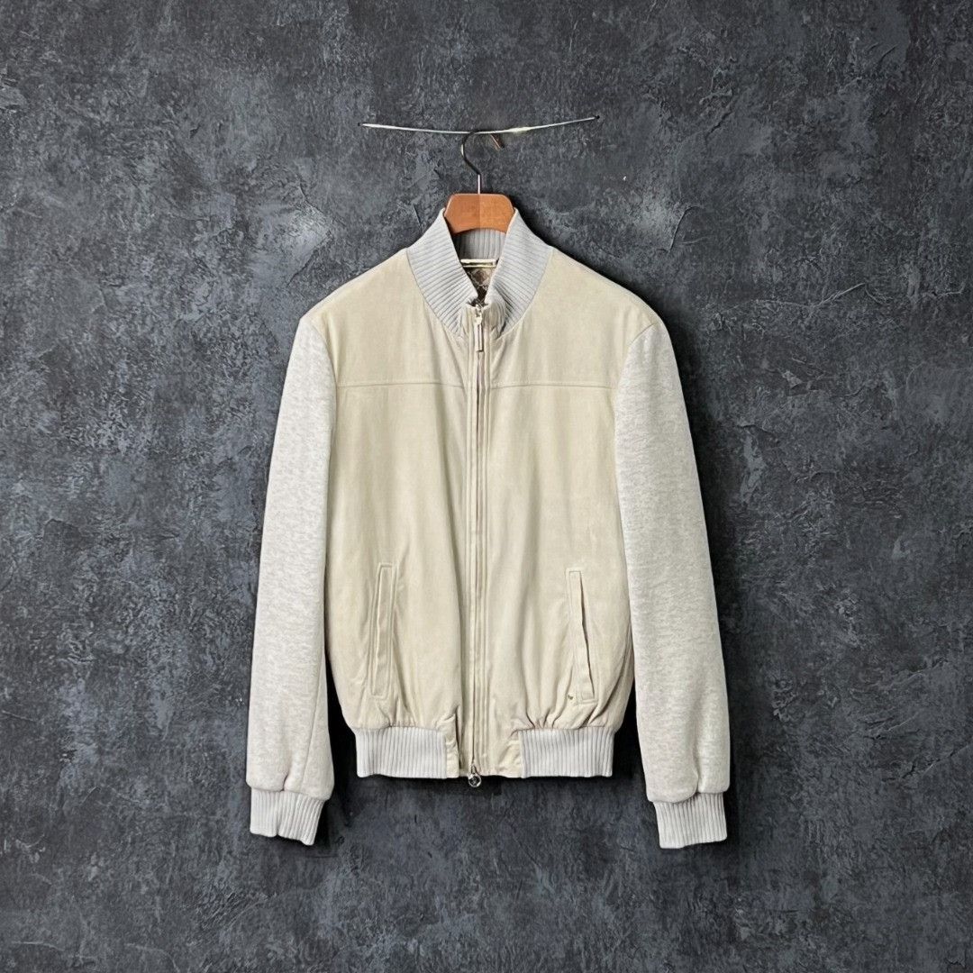 Stefano Ricci Stefano Ricci Casual Beige Light Jacket m Men Size US M / EU 48-50 / 2 - 1 Thumbnail