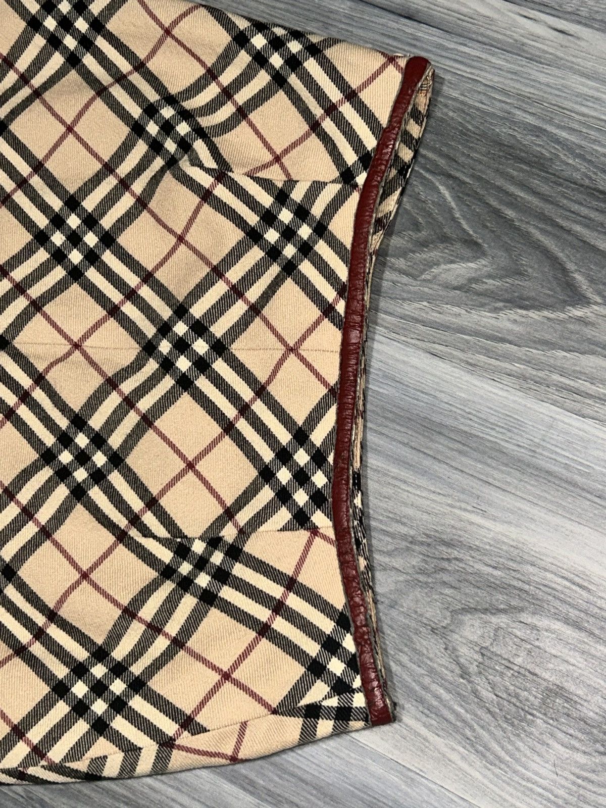 Burberry Burberry Blue Label Nova Check Wool Skirt size 36 Size 25" / US 0 / IT 36 - 10 Thumbnail