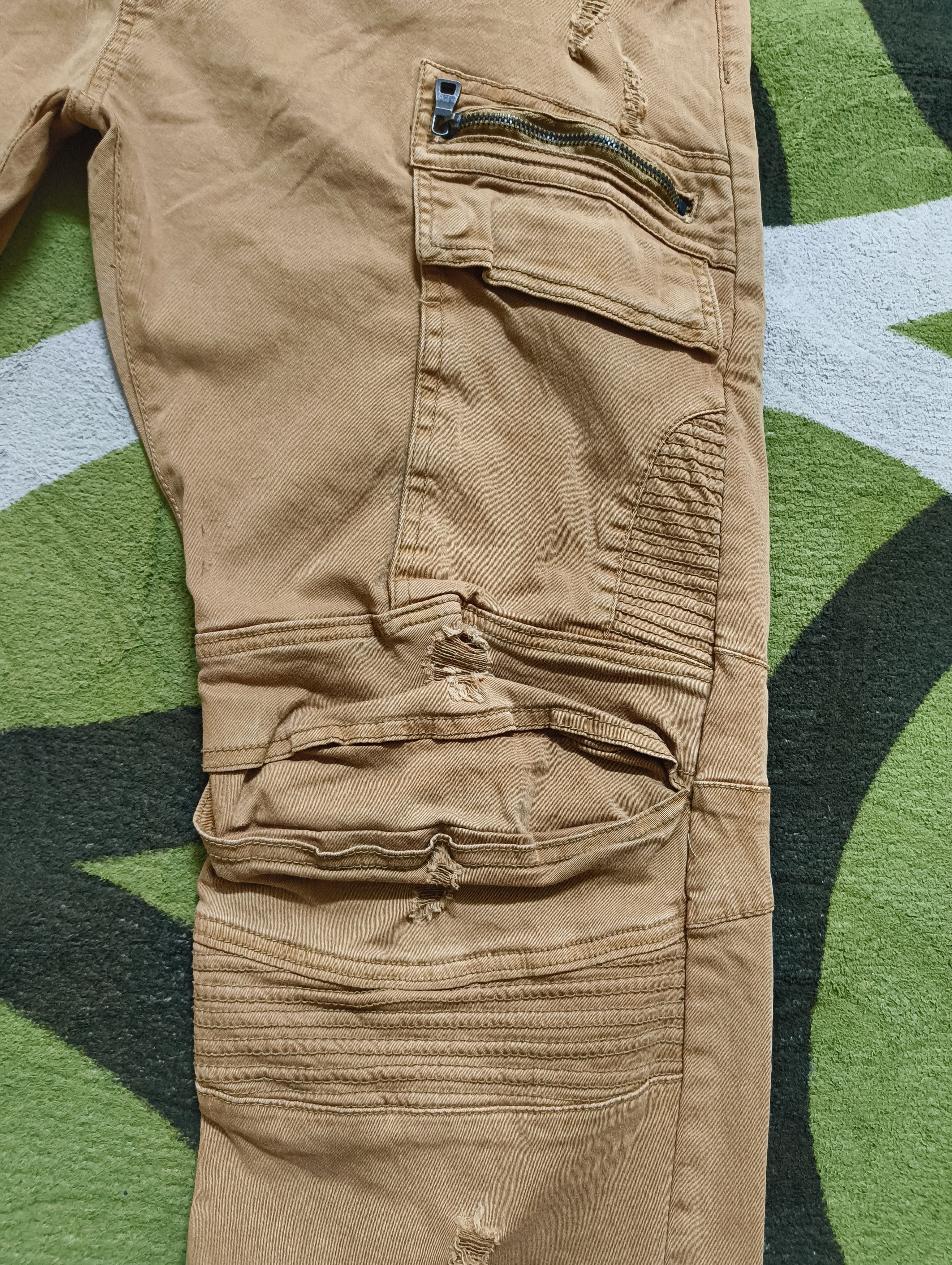 Decibel DECIBEL BIKER CARGO JEANS DISTRESSED DENIM Size US 42 / EU 58 - 5 Thumbnail