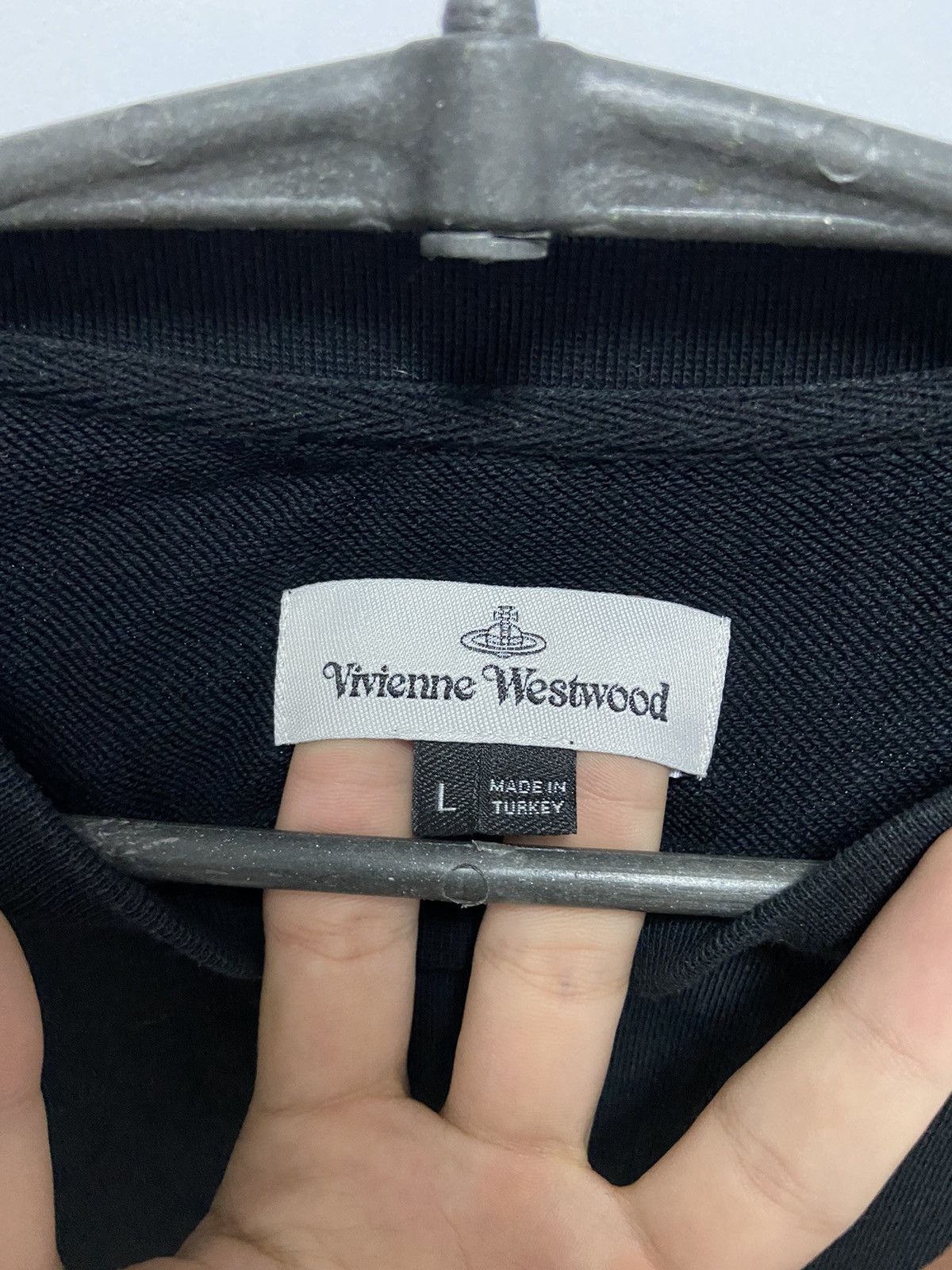 Vintage × Vivienne Westwood Vivienne Westwood small orb Logo Vintage Sweatshirt Luxury Size US L / EU 52-54 / 3 - 5 Thumbnail