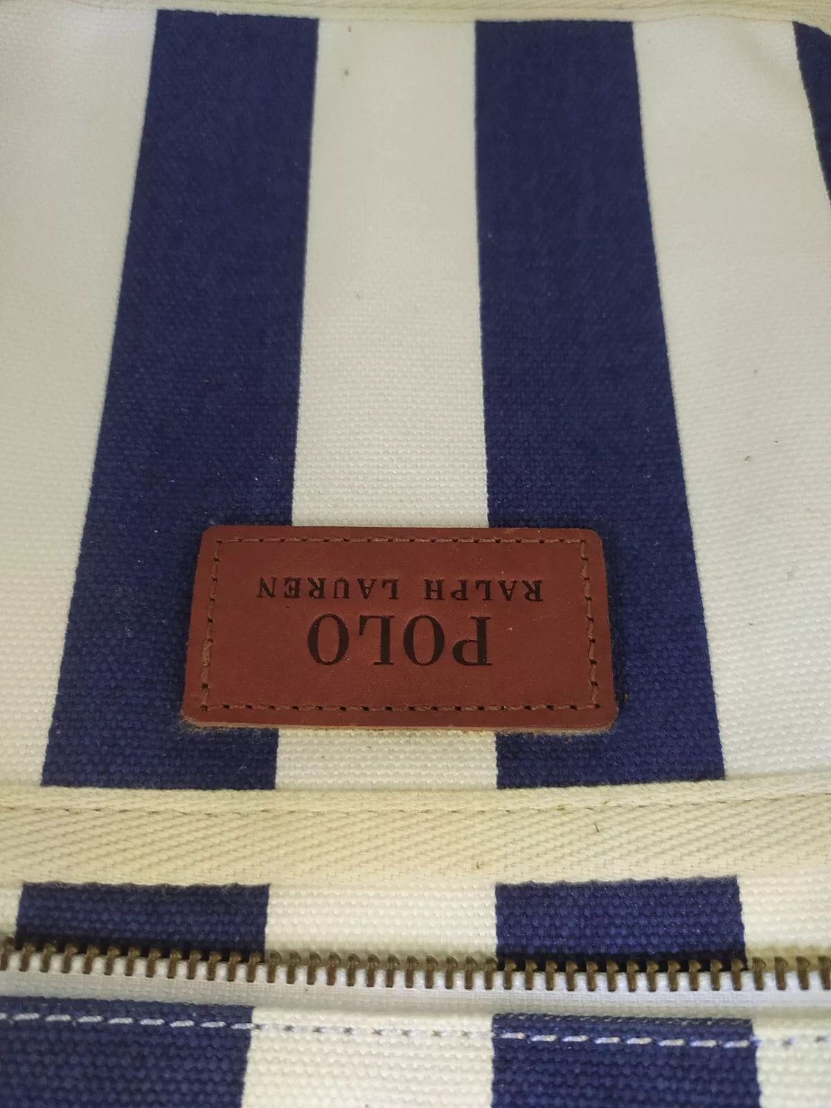 Polo Ralph Lauren Polo Ralph Lauren pony embroidered striped tote bag IFD 8019 Size ONE SIZE - 9 Thumbnail