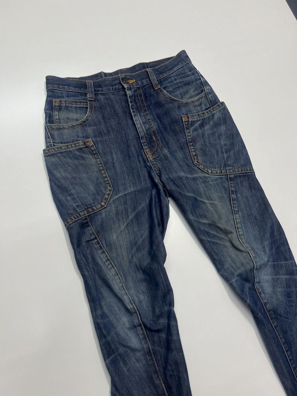Japanese Brand Grip Swany Multipocket Denim Jeans Size 31" Size US 31 - 2 Thumbnail