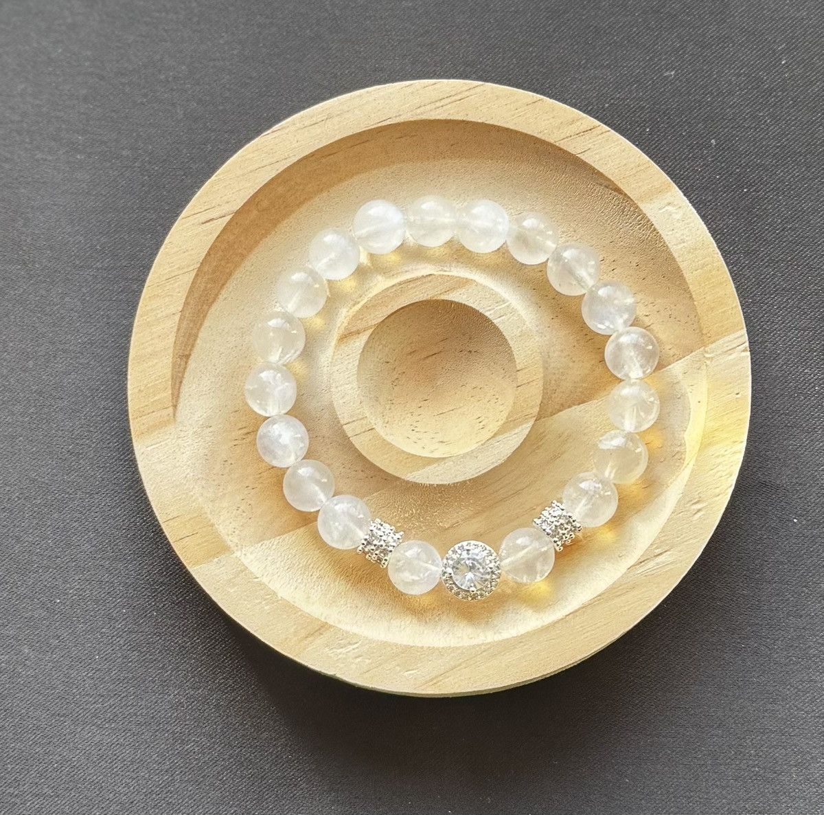 Handmade Moonstone Bracelet Size ONE SIZE - 3 Thumbnail