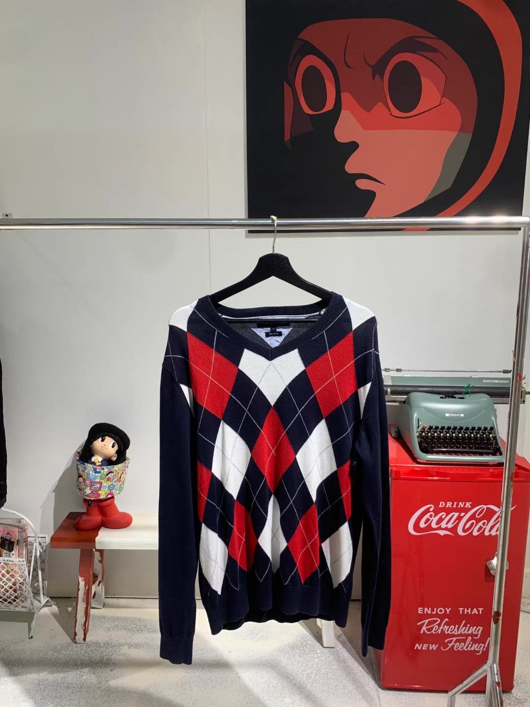Tommy Hilfiger Vintage Sweater *Tommy Hilfiger Q13 Size US XL / EU 56 / 4 - 1 Thumbnail