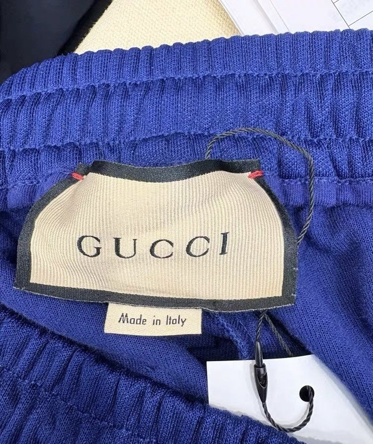 Gucci GUCCI Blue Sweatpants with Side Stripes, Size XS Size US 29 - 4 Thumbnail