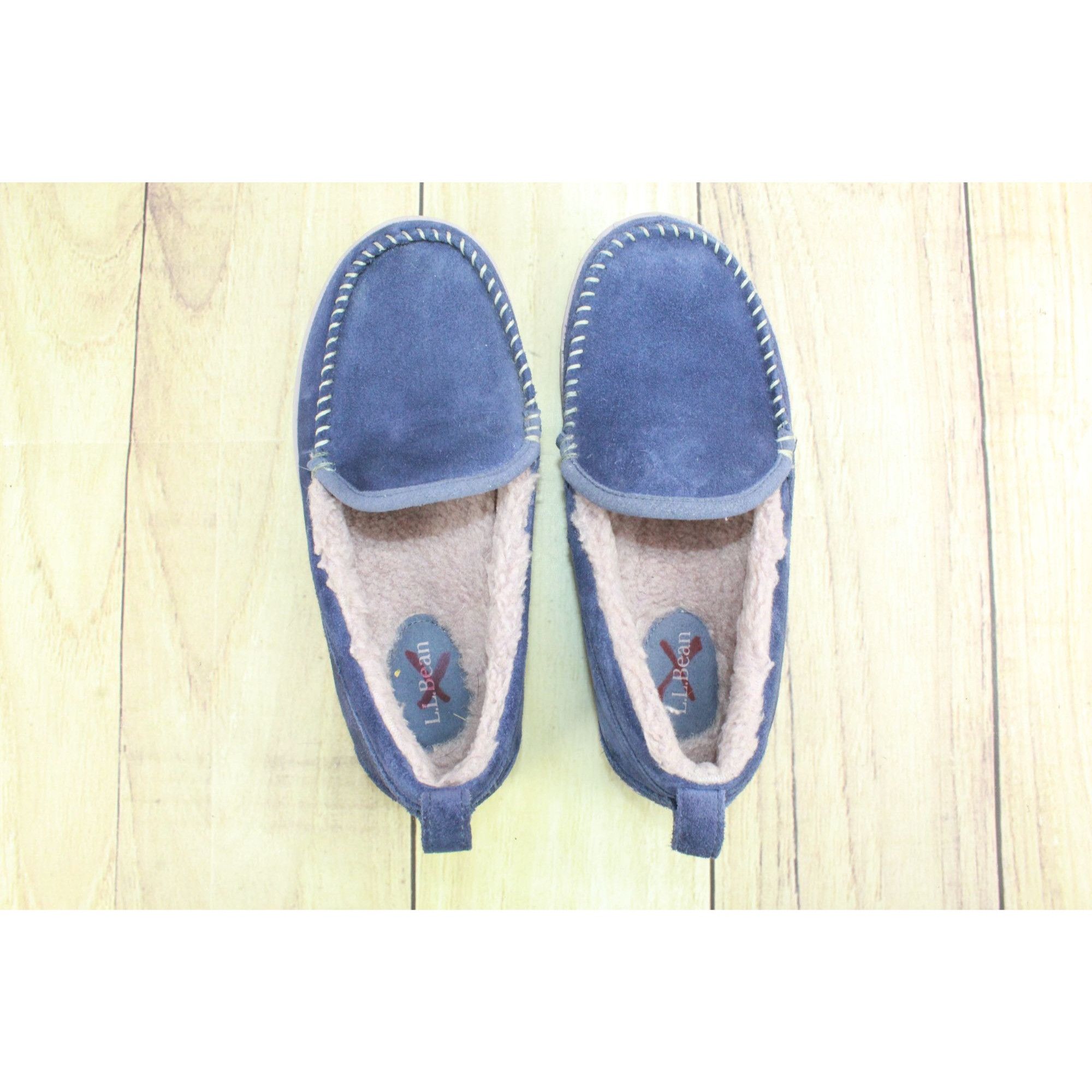 L.L. Bean LL Bean Women's Mountain Slippers Moccasin Fleece Lined 6 M Size US 6 / IT 36 - 7 Thumbnail