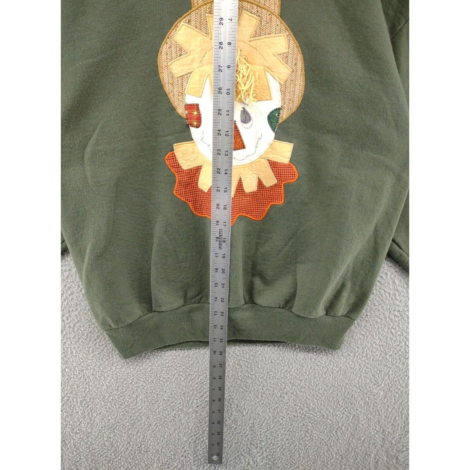 Jerzees VINTAGE Jerzees Nublend Fall Scarecrow Double-Sided Sweatshirt Women's M Size M / US 6-8 / IT 42-44 - 7 Thumbnail