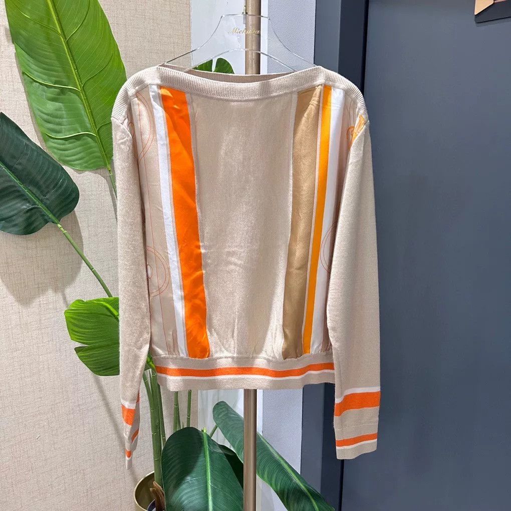 Hermes Hermes Reversible Cashmere Silk Knit Top Size US XS / EU 42 / 0 - 1 Thumbnail