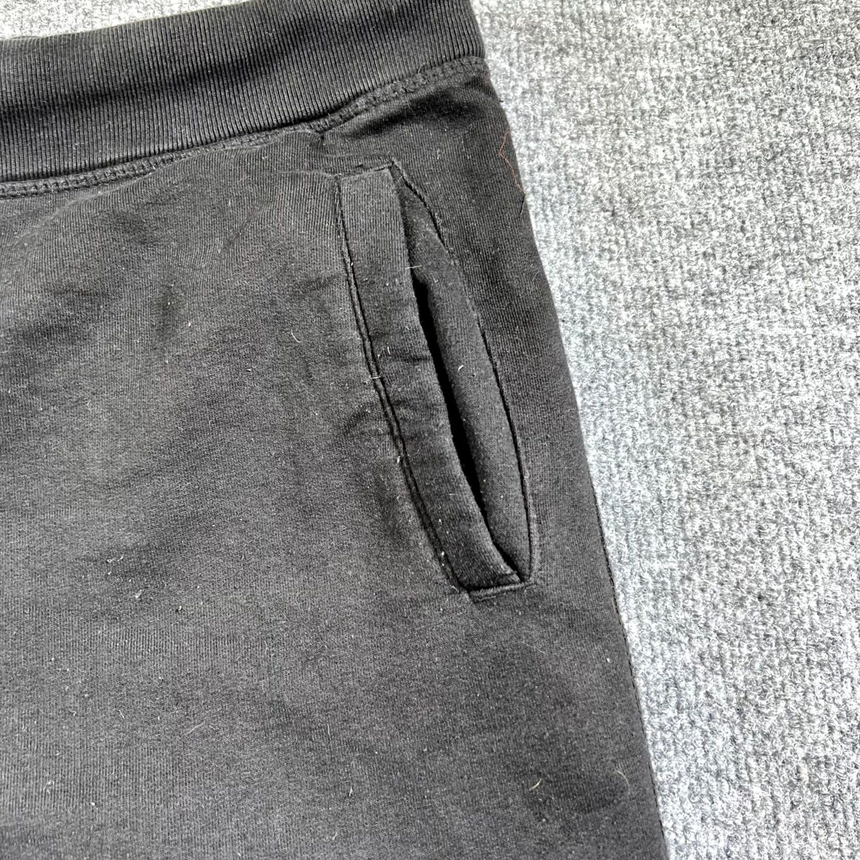 Ecko Unltd. VTG Ecko Unltd. Sweatpants Mens 2XL Black Cargo Pocket Fleece Lined Tapered Leg Size US 39 - 5 Thumbnail