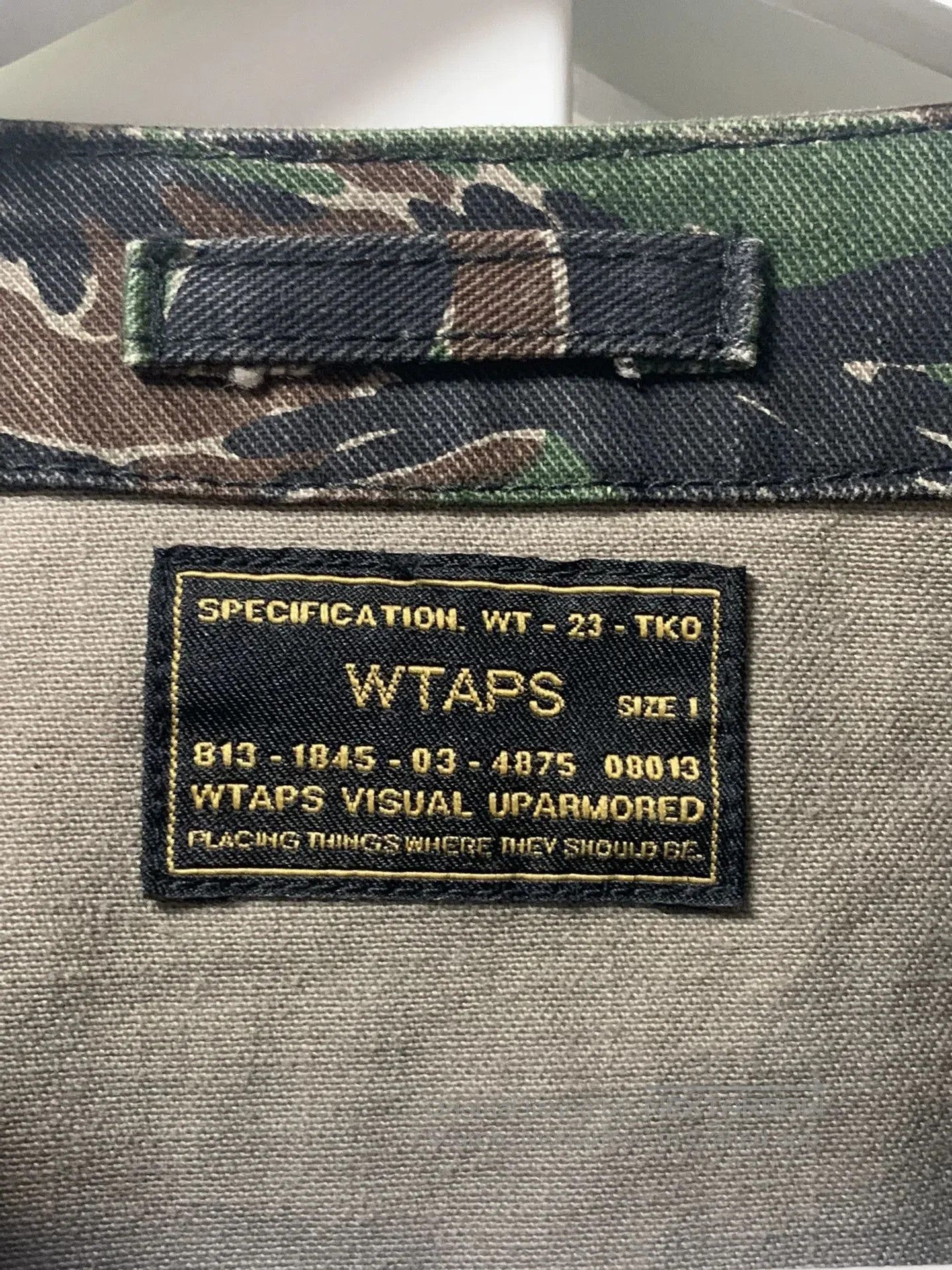 Wtaps WTAPS Tiger Stripe Camo Crew Jacket. Size US L / EU 52-54 / 3 - 5 Thumbnail