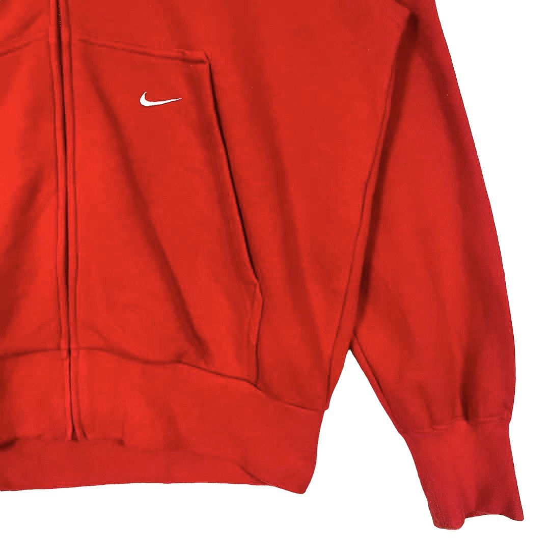 Nike × Vintage Vintage Y2K Nike Swoosh Small Logo Zip Up Hoodie Size M Size US M / EU 48-50 / 2 - 6 Thumbnail