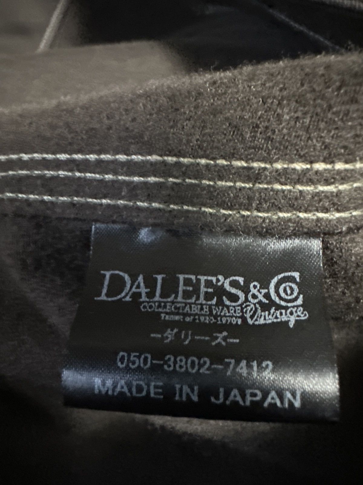 Vintage Dalees Buckleback Repro Leather patch pockets vest Size US M / EU 48-50 / 2 - 8 Thumbnail