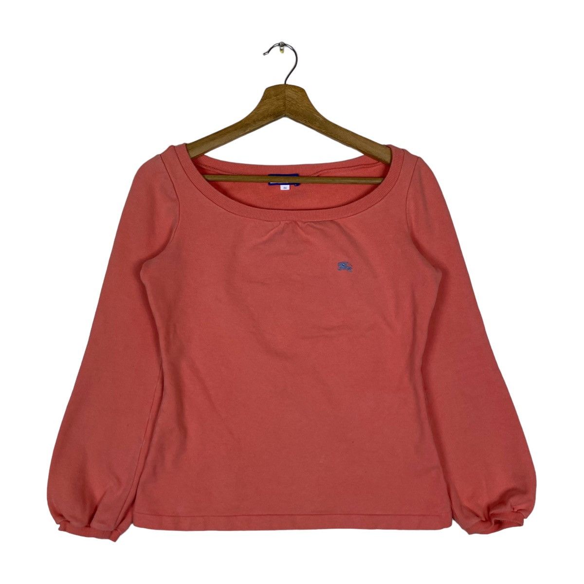 image of Burberry London Blue Label Mini Embroidered Logo Womenswear in Orange, Women's (Size XS)