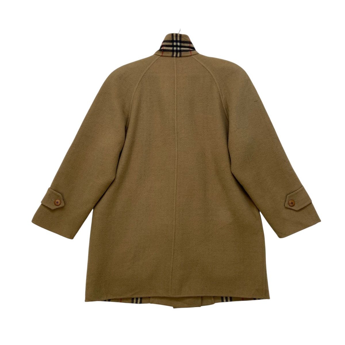 Burberry Prorsum Vintage Burberrys Prorsum Nova Check Wool Cashmere Coat Size M / US 6-8 / IT 42-44 - 4 Thumbnail