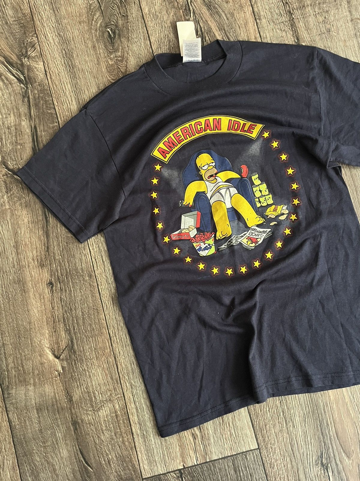Delta × The Simpsons Vintage The Simpsons Delta 2003 Fox Homer Logo T-shirt Movie Size US S / EU 44-46 / 1 - 3 Thumbnail