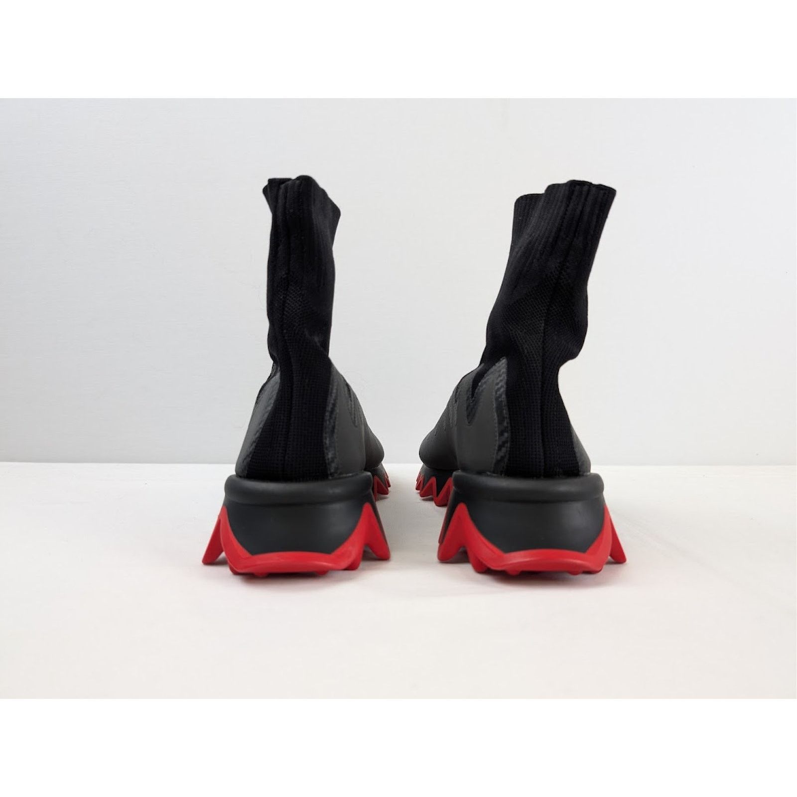 Christian Louboutin o1rshd1 Sharky Sock Sneakers in Black Size US 10.5 / EU 43-44 - 10 Thumbnail