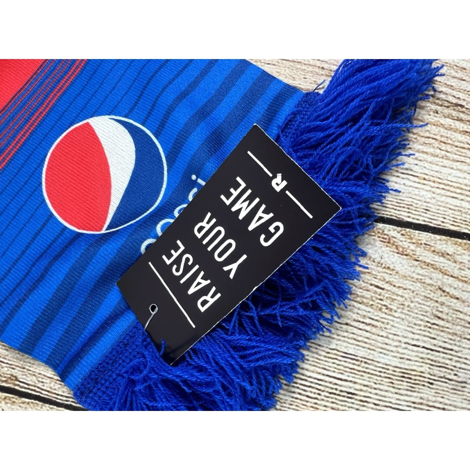 Vintage NWT Ruffneck Armory Pepsi Scarf Blue Men St Louis Lou Together For The Lou Scarf Size ONE SIZE - 4 Thumbnail
