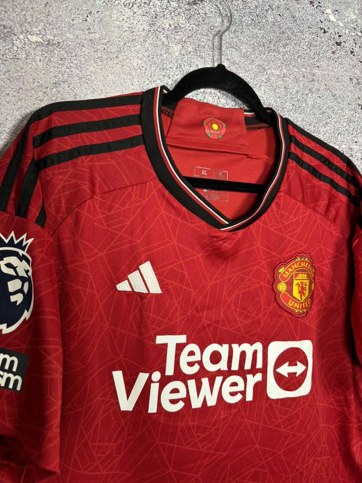 Other Manchester United 2023/24 Home Soccer Jersey Blokcore Size US XL / EU 56 / 4 - 6 Thumbnail