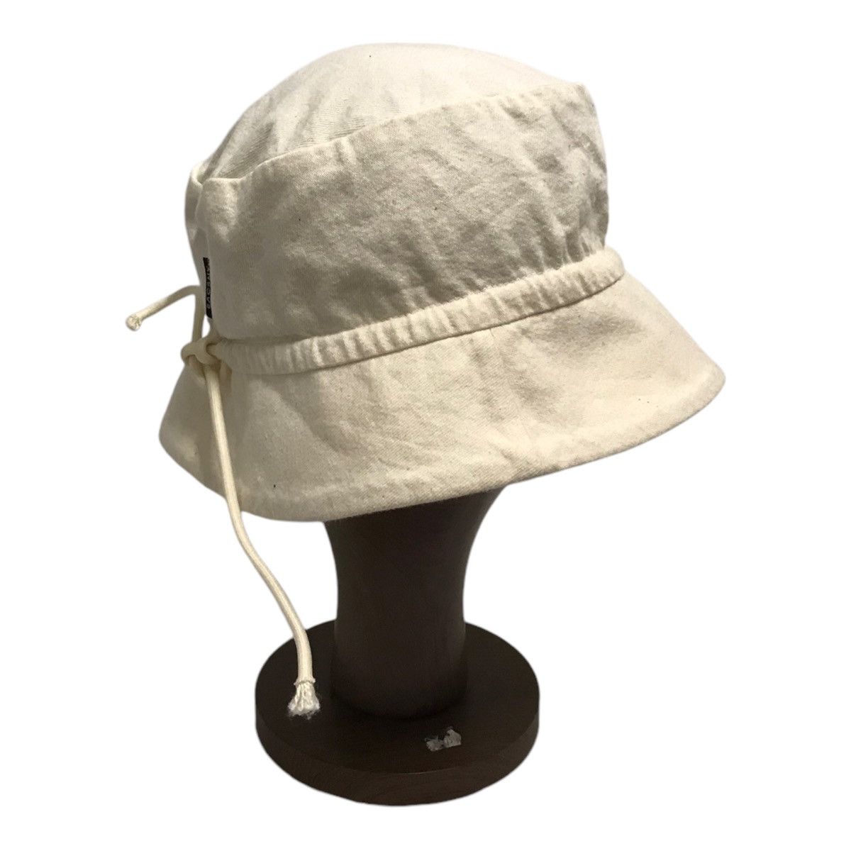 Y's × Yohji Yamamoto Yohji Yamamoto Y’sacs Cream/white Bucket Cap Size ONE SIZE - 1 Thumbnail